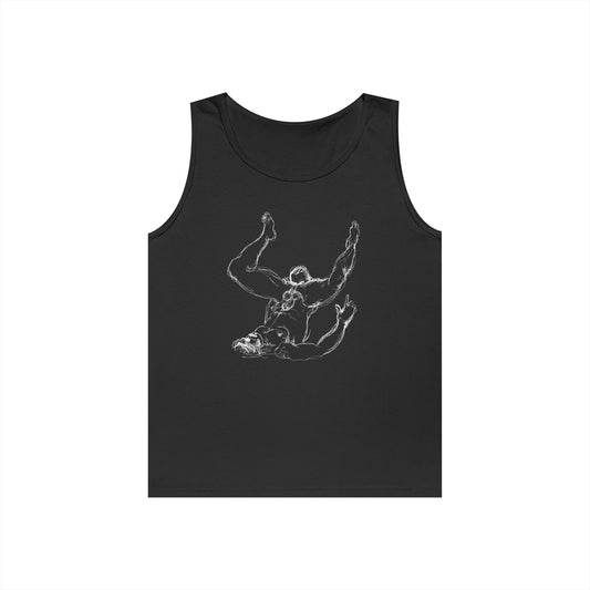 Rimming Tank Top – Gay Erotic Line Art Muscle Tee
