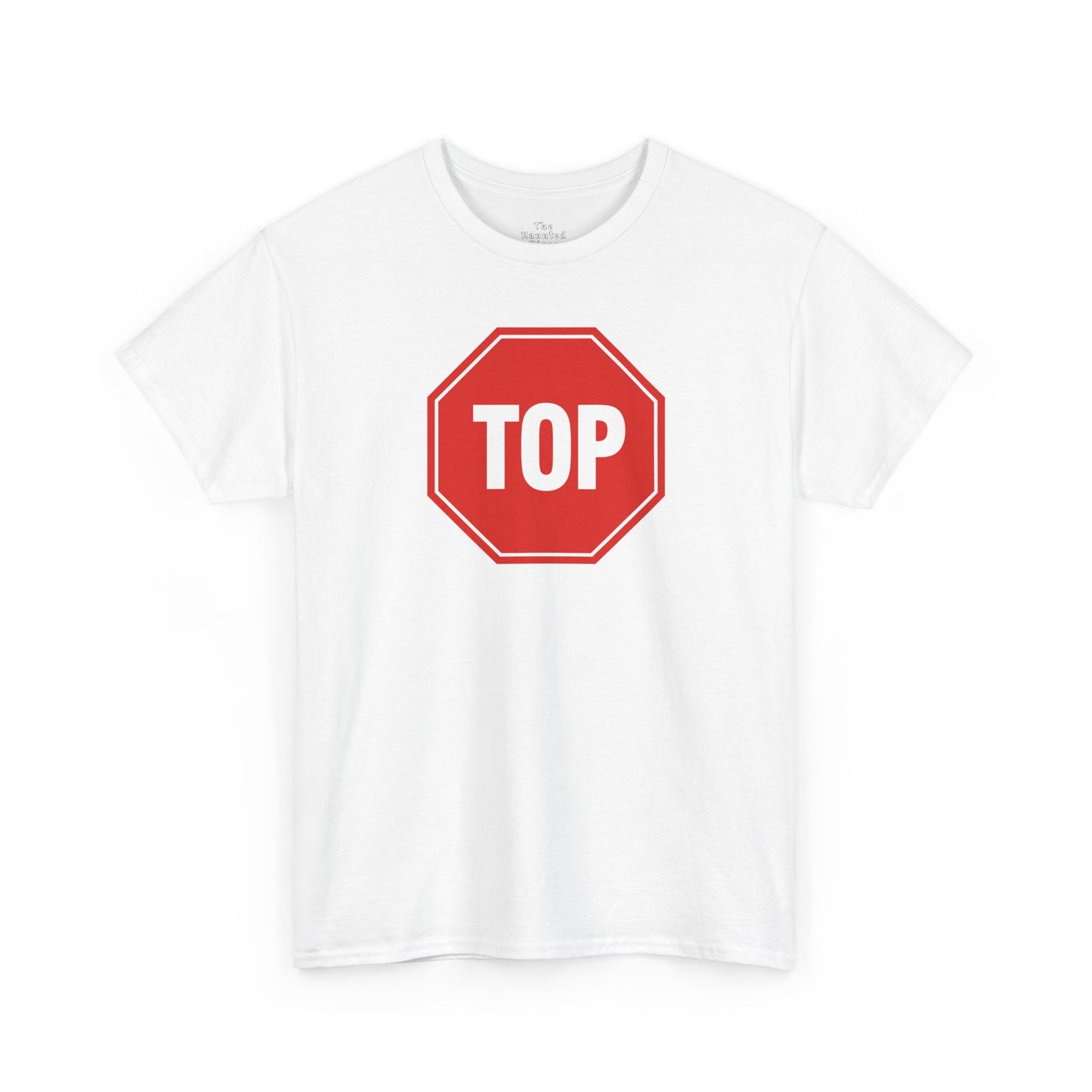 TOP Sign Tshirt – Queer Innuendo Pride Tee for Confident Tops