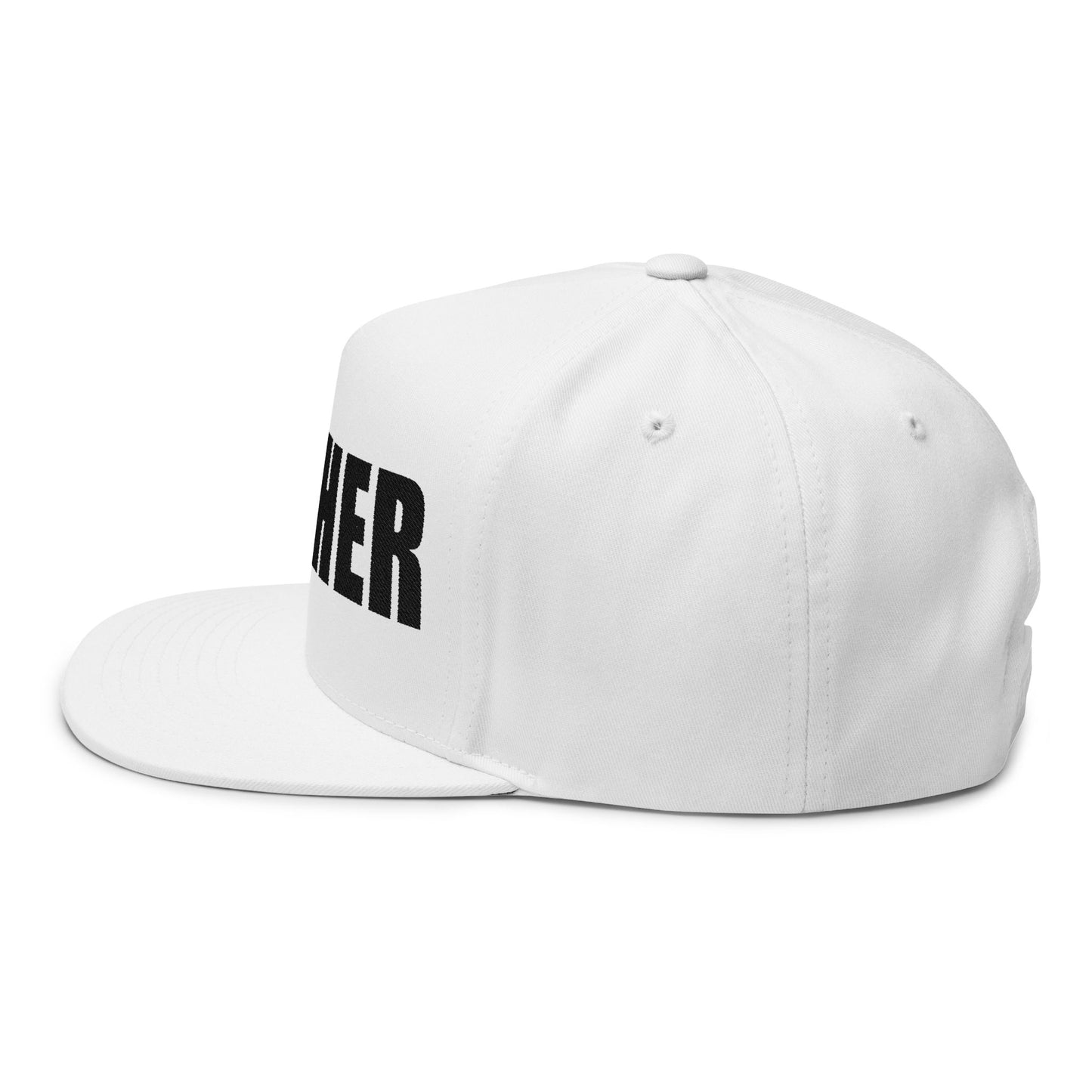 Mother Embroidered Flat Bill Cap