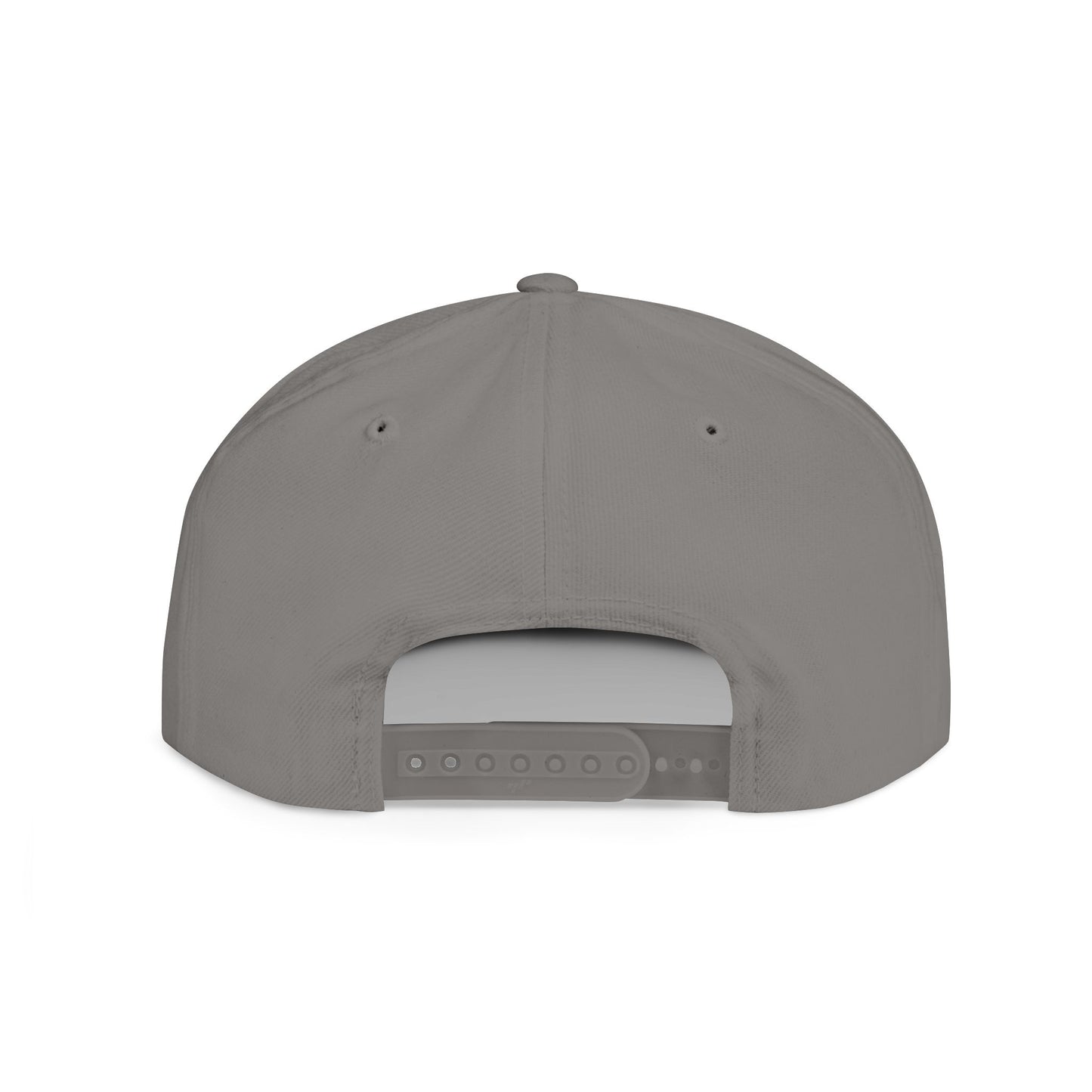 Puta - Old English - Flat Bill Snapback - Black Stitching