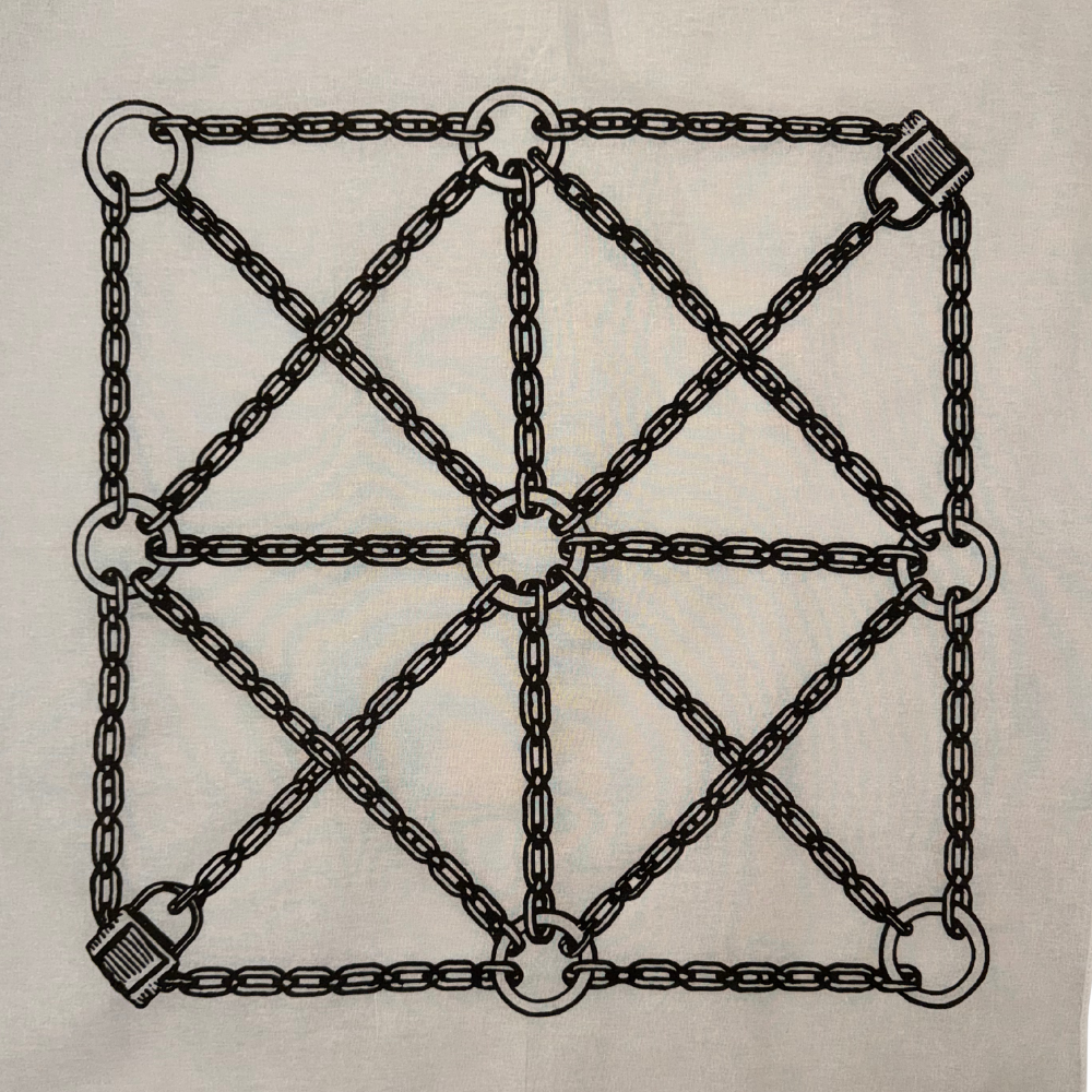 Harness Chain with Padlock - Bandana