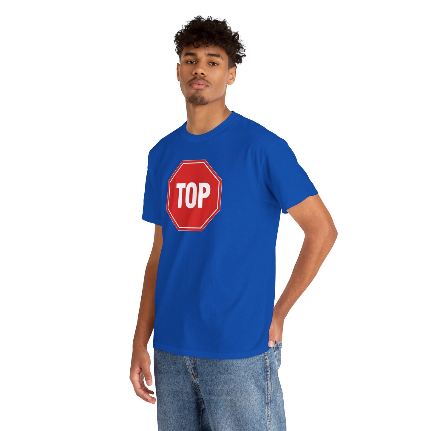 TOP Sign Tshirt – Queer Innuendo Pride Tee for Confident Tops