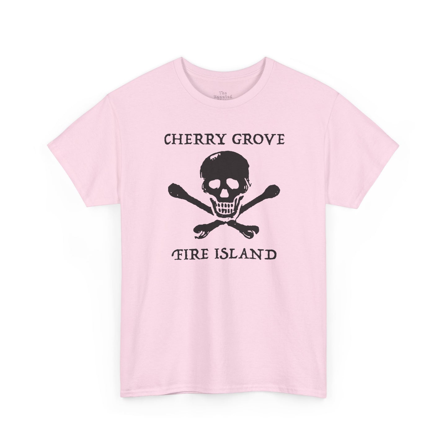 Cherry Grove Fire Island Skull Graphic T-Shirt