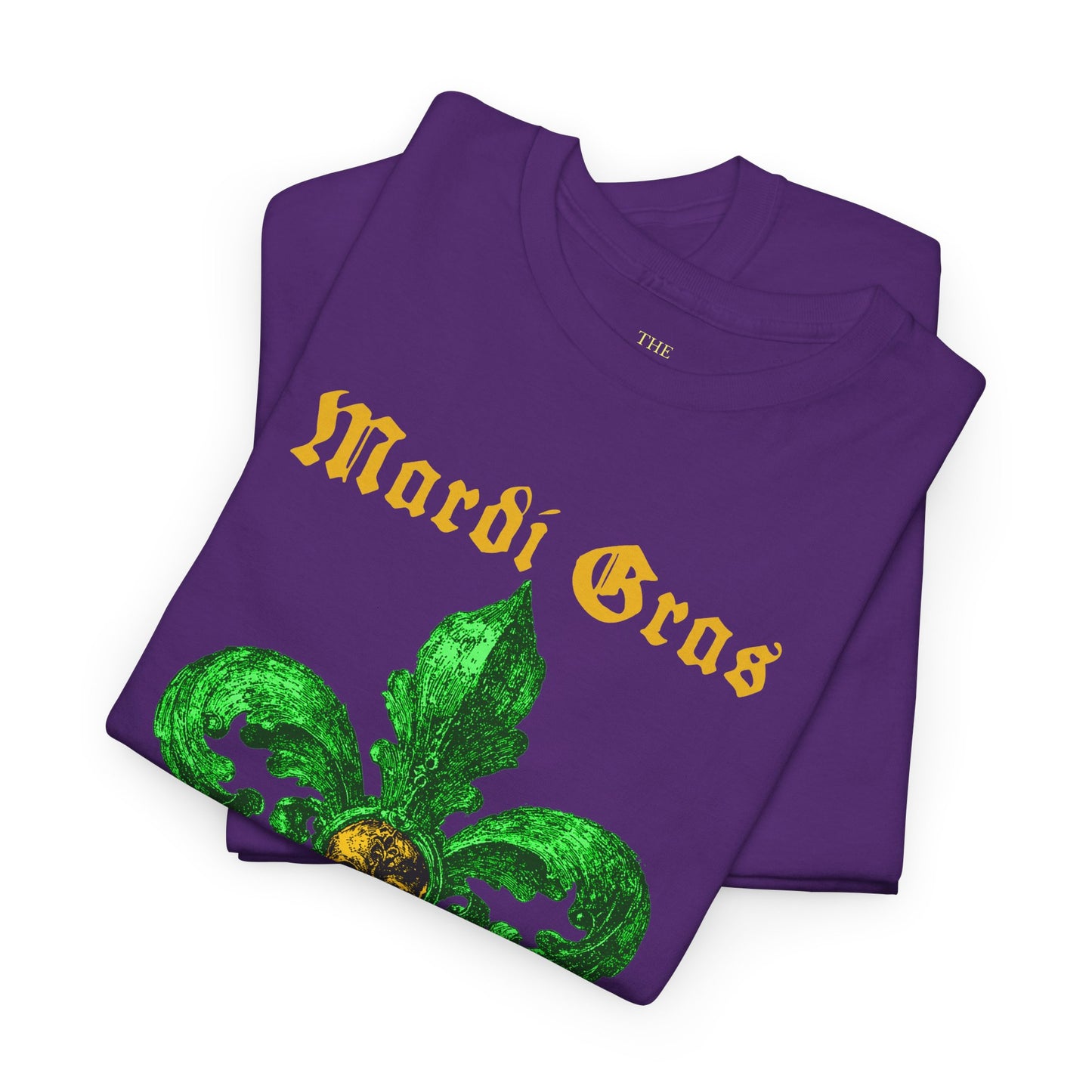 Mardi Gras Fleur-de-Lis Skull T-Shirt | New Orleans Graphic Tee