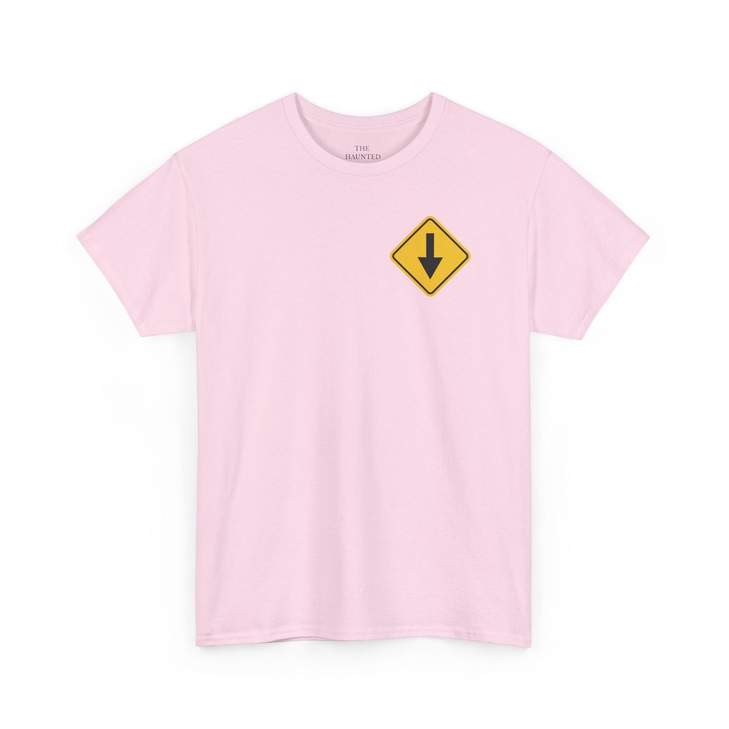 Bottom Down Arrow Road Sign T‑Shirt