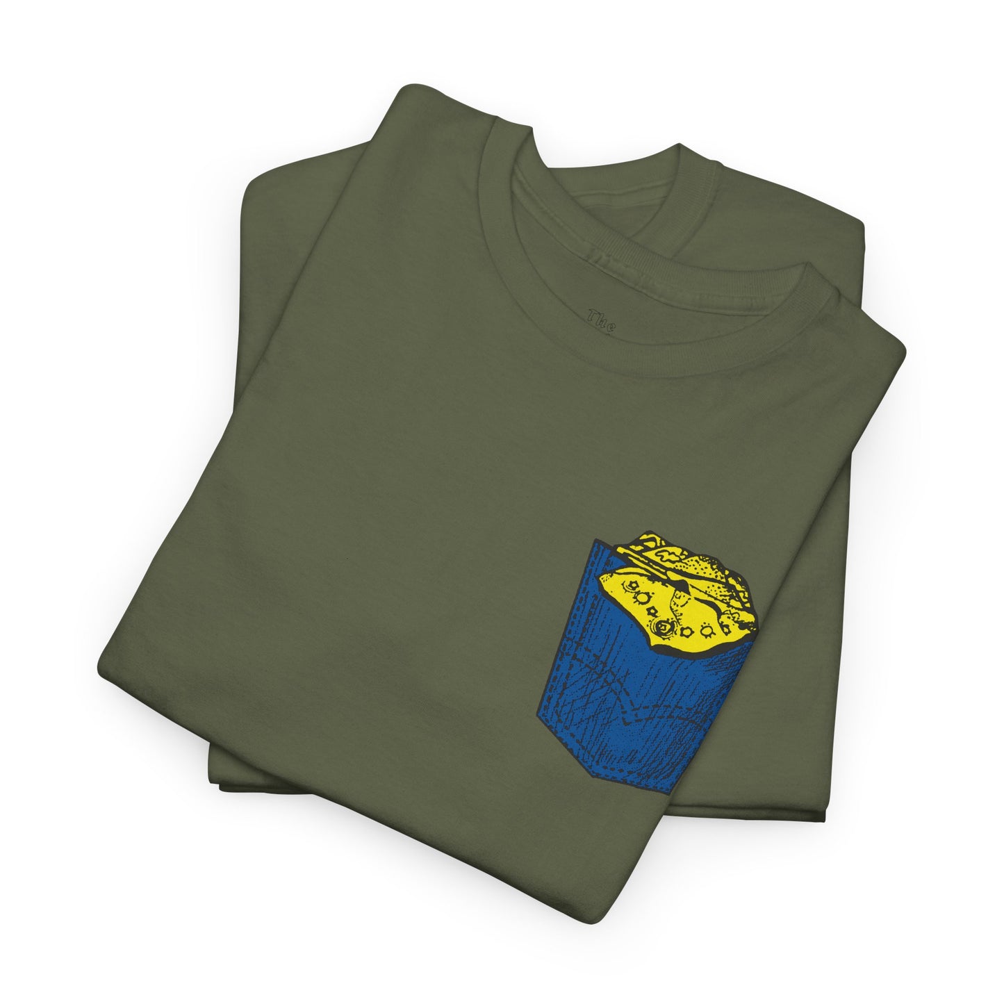 Yellow Bandana Pocket Tshirt