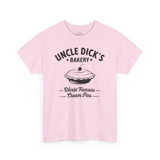 Uncle Dick’s Bakery Tee – Cream Pie Gay Innuendo Shirt
