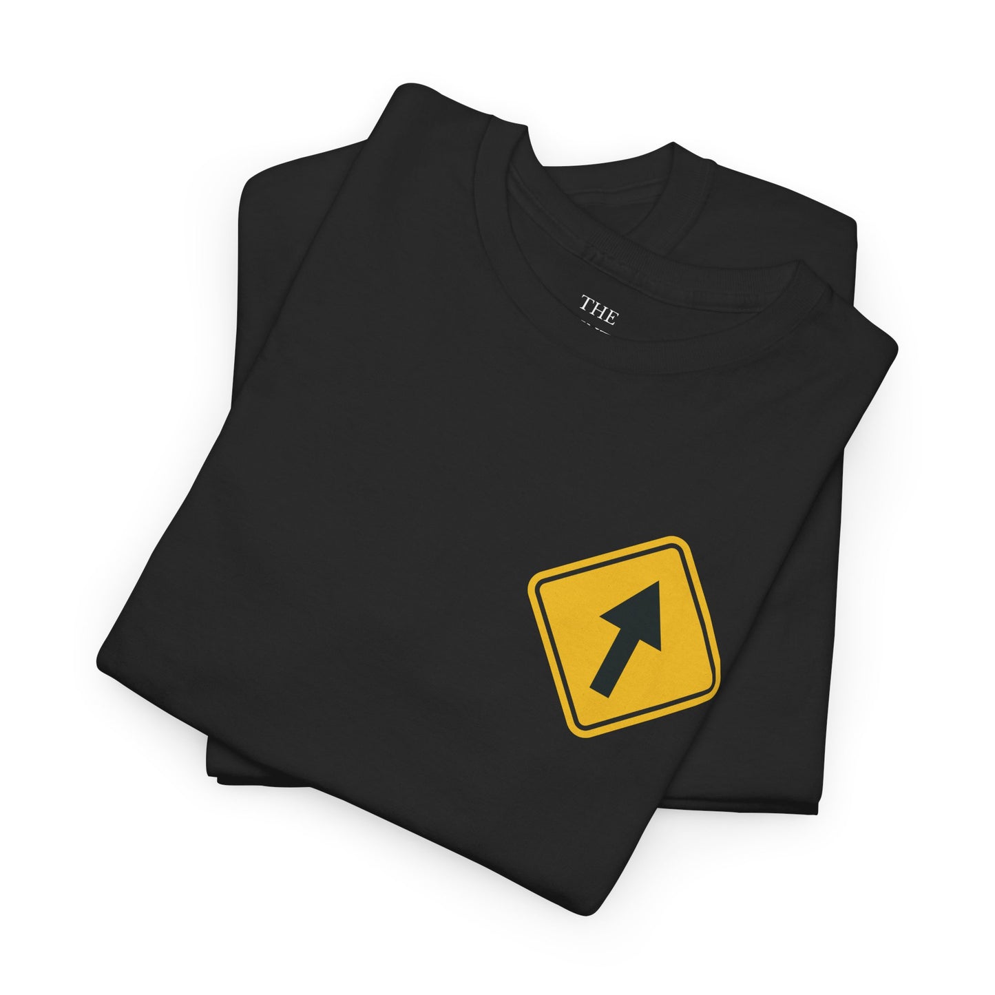 Bottom Down Arrow Road Sign T‑Shirt