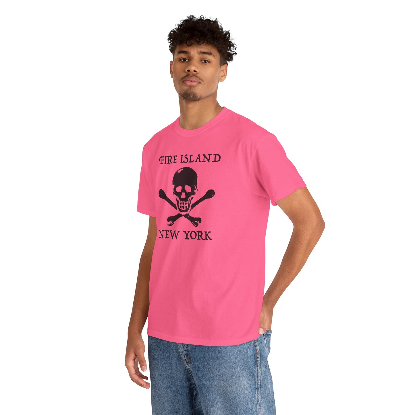 Fire Island New York Skull Tshirt – Vintage Queer Beachwear