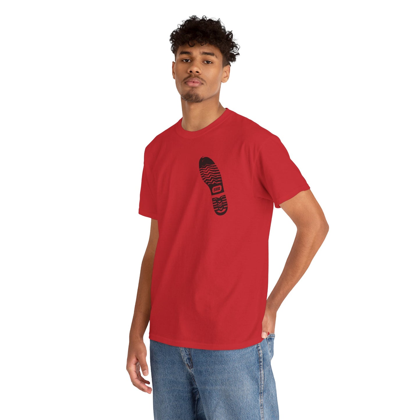 Sir Boot Tread Tshirt – Minimal Leather Fetish Streetwear