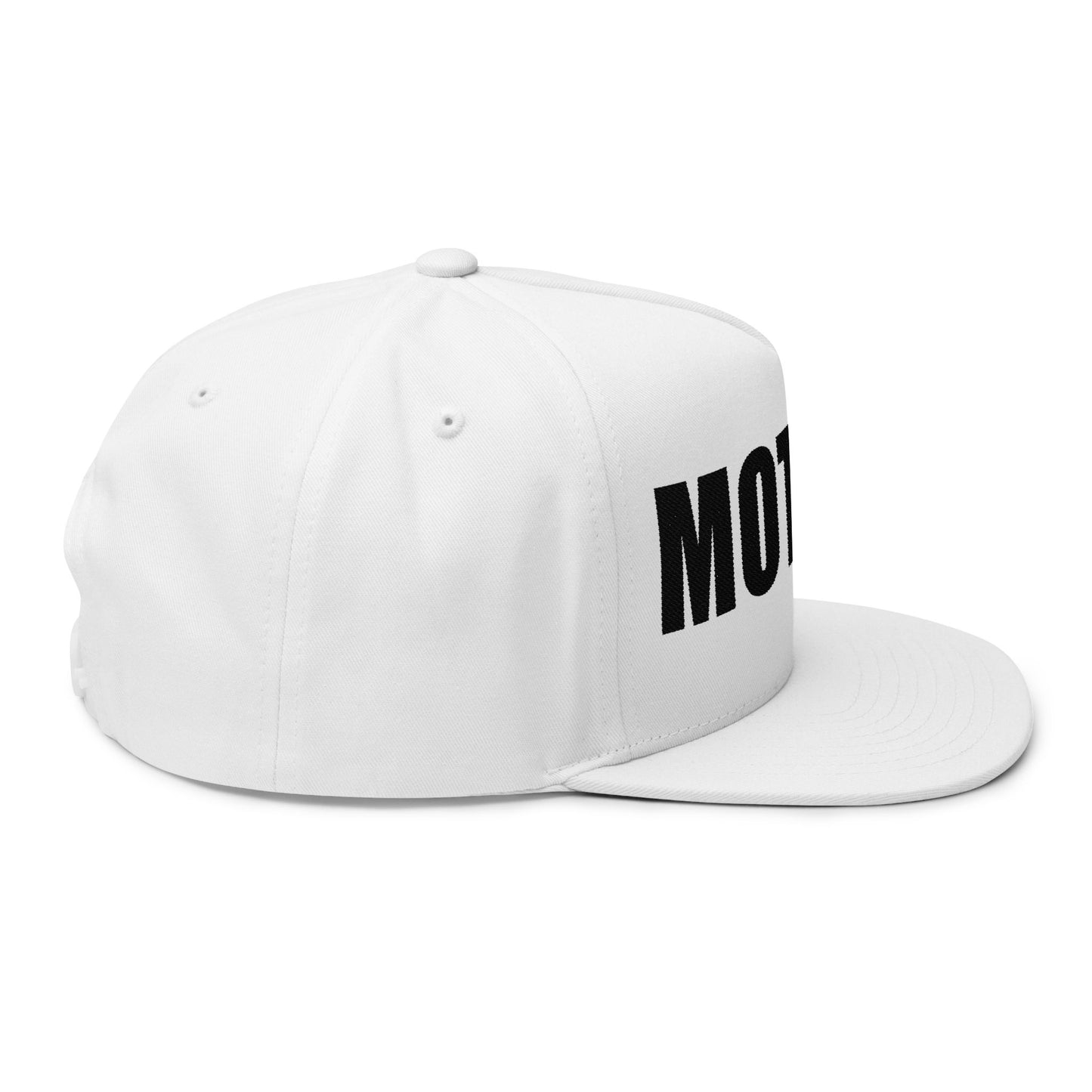Mother Embroidered Flat Bill Cap