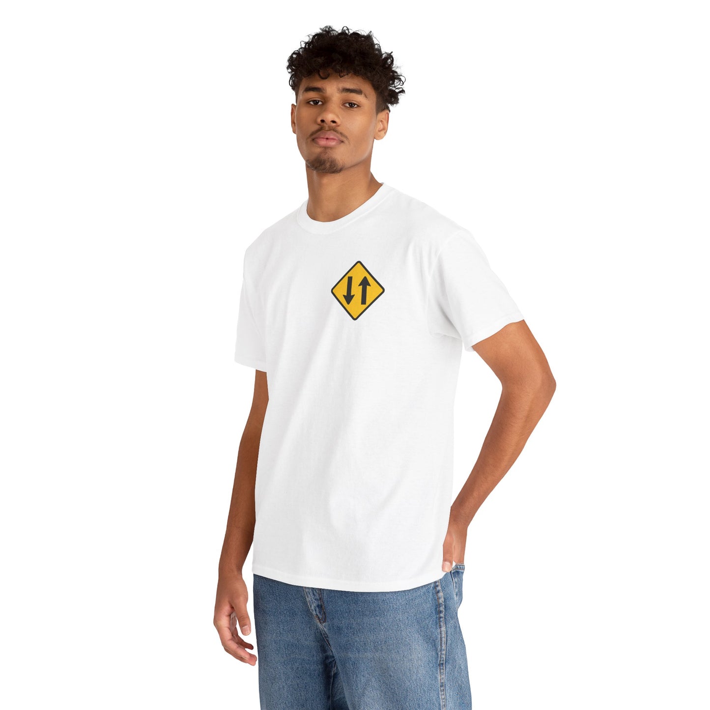 Vers Two-Way Traffic Code Tee