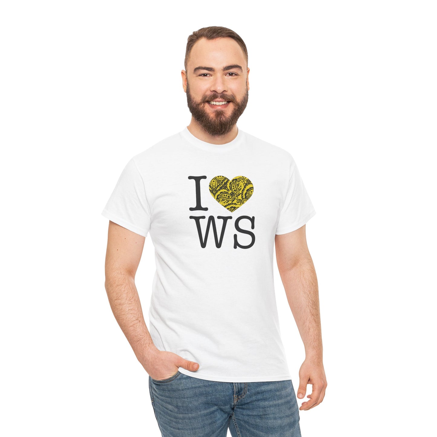 I Love WS Graphic T-Shirt