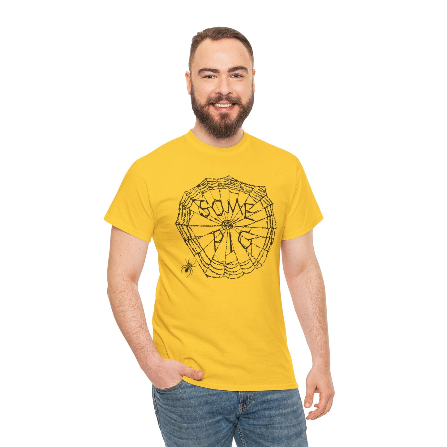 Some Pig - Spider Web Graphic