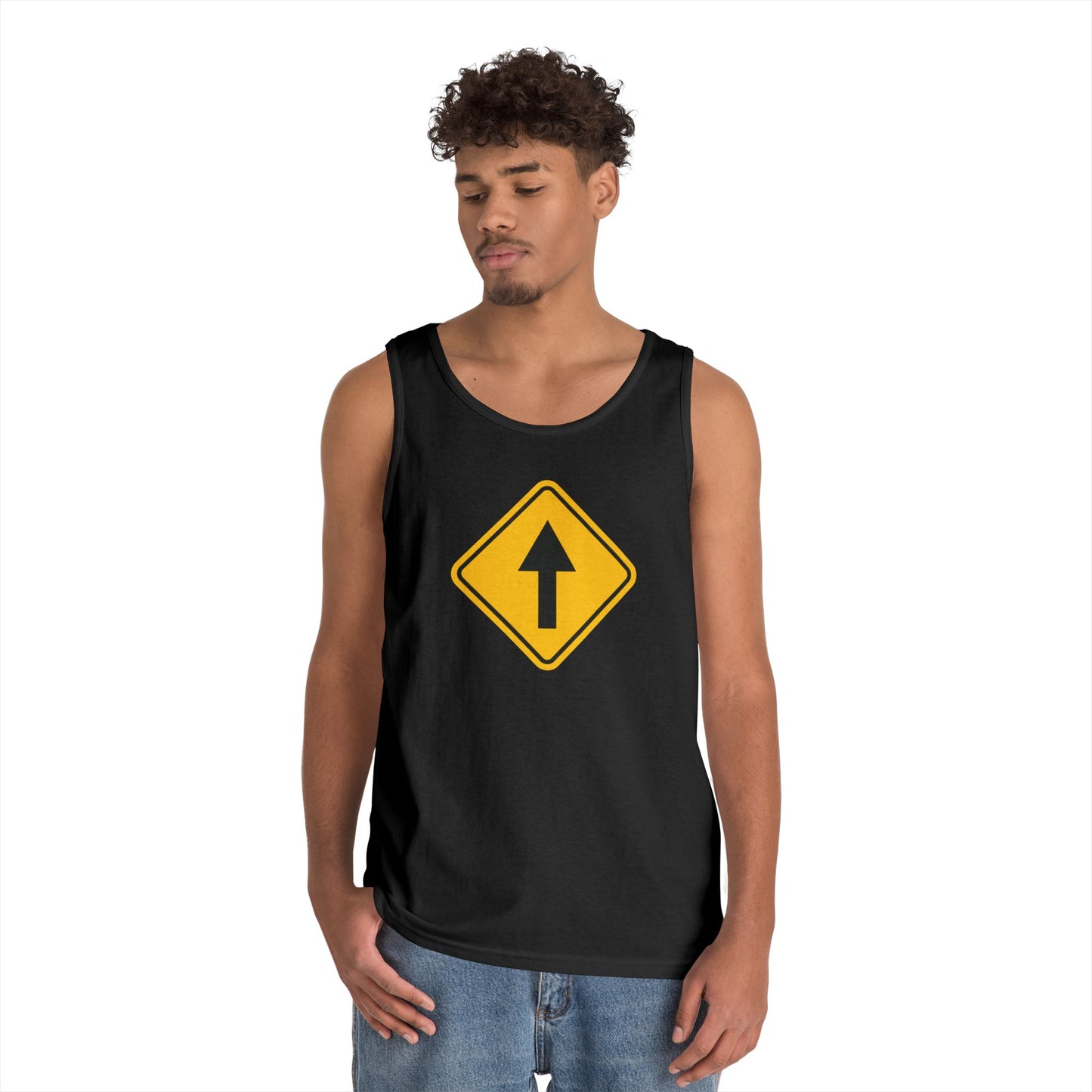 Top Up Arrow Road Sign Tank