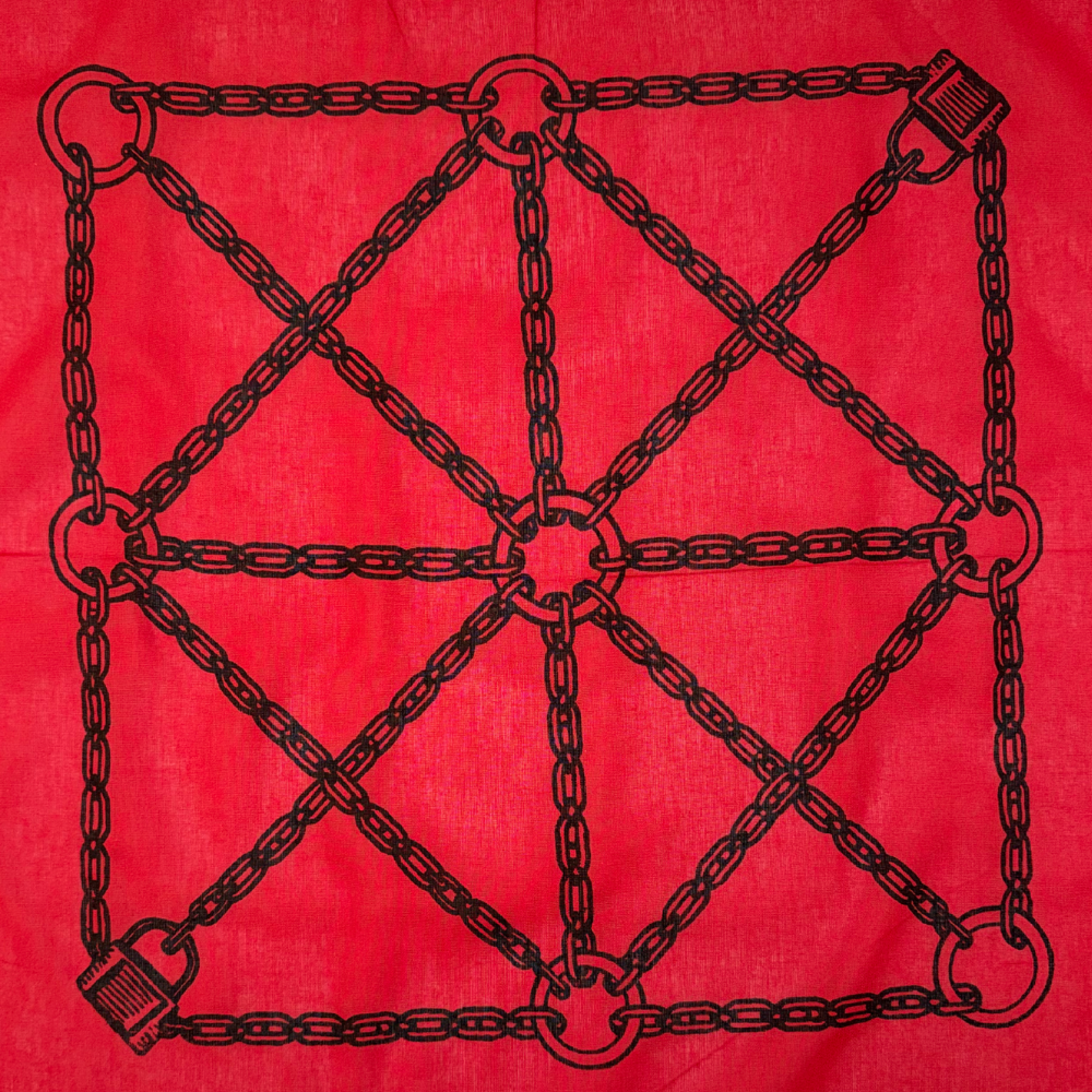 Harness Chain with Padlock - Bandana