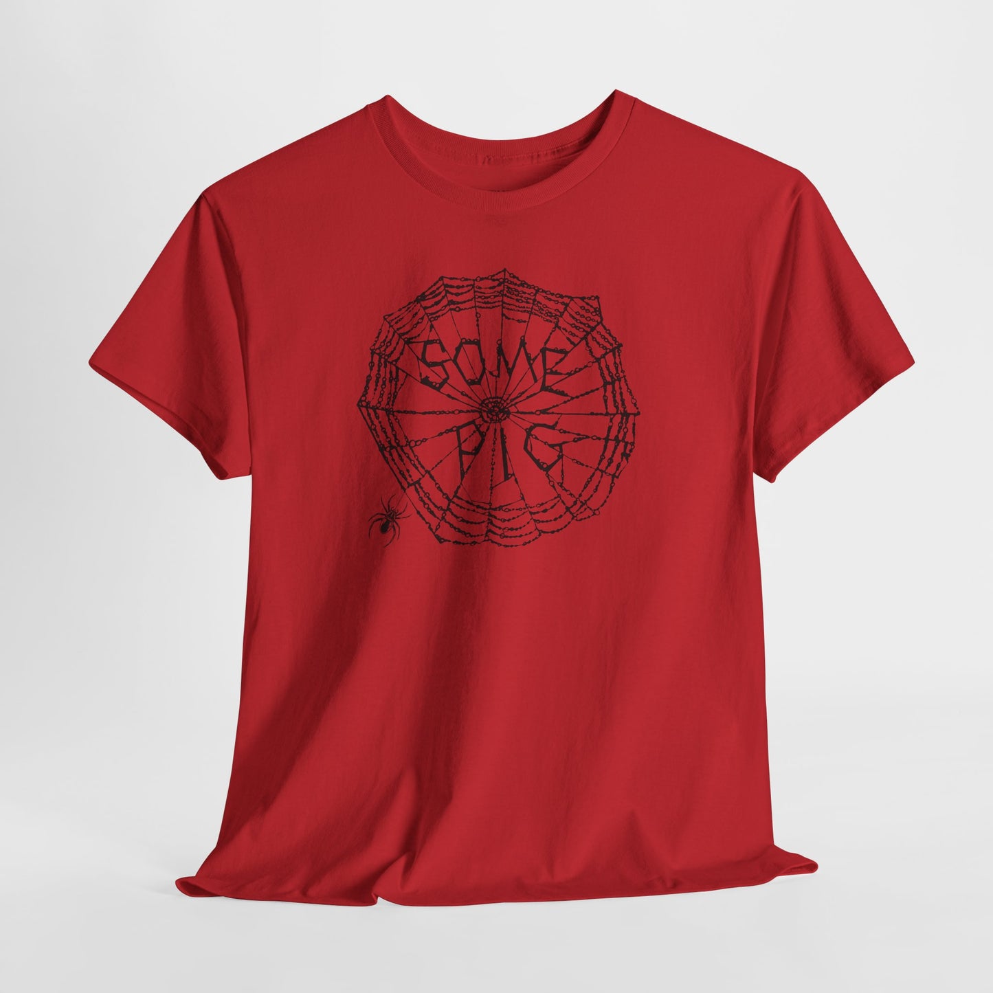 Some Pig - Spider Web Graphic