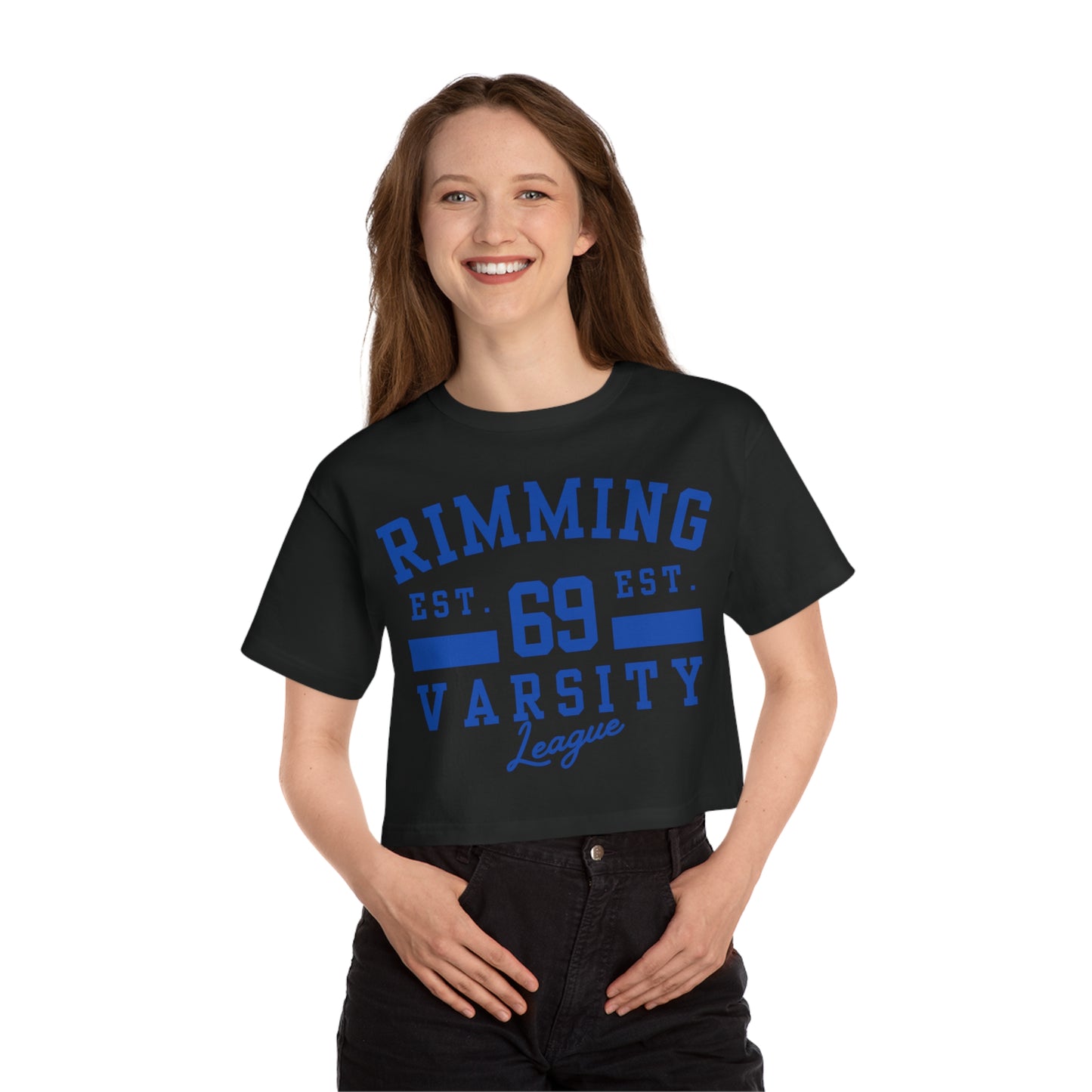 Varsity Rimming Crop Top
