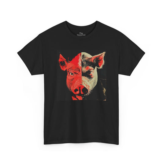 Pig Face Graphic T-Shirt