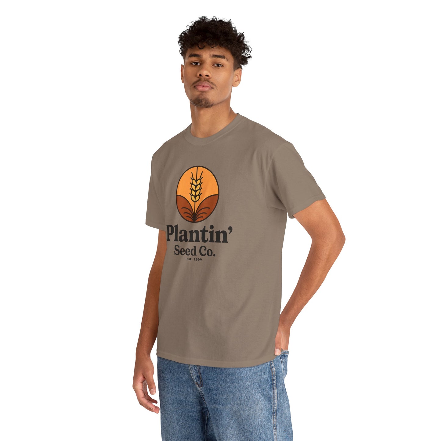 Plantin’ Seed Co. Tshirt – Retro Farming Parody – Campy Innuendo Top