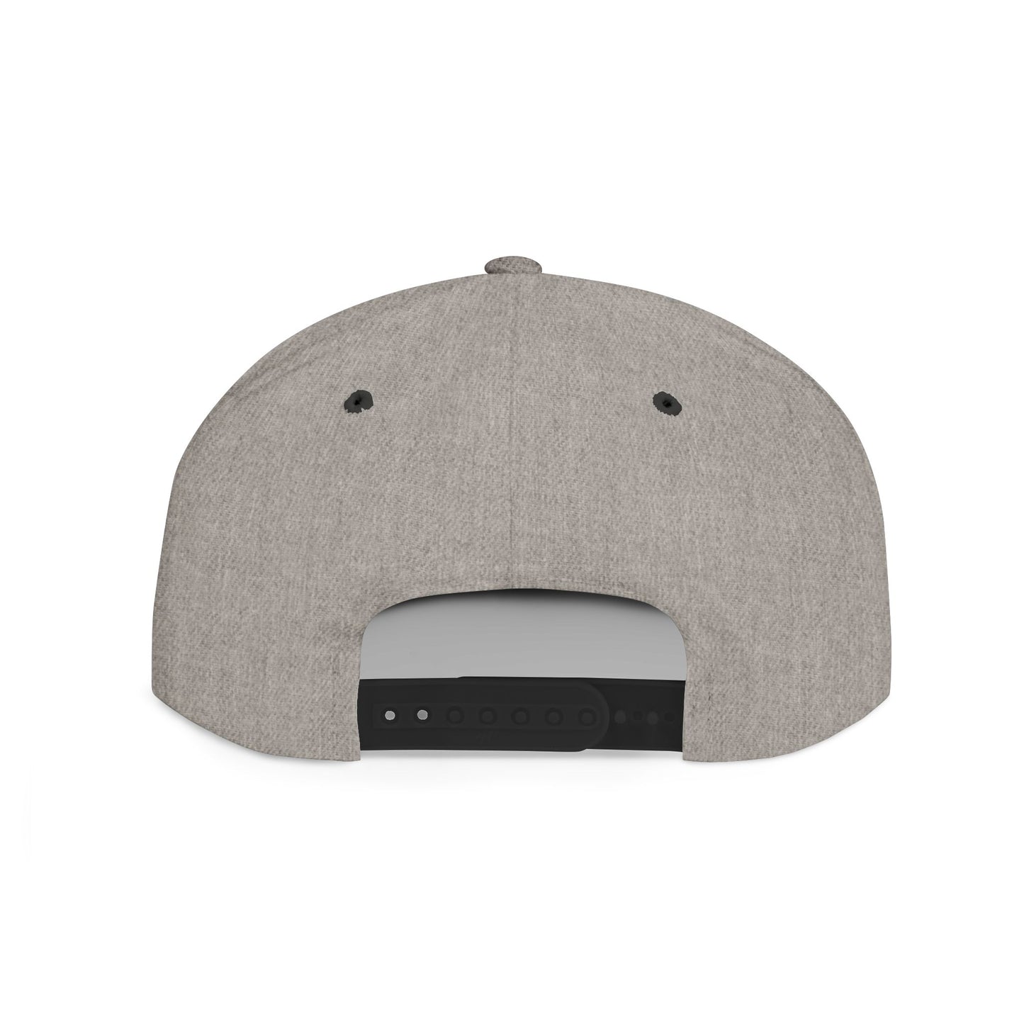 Puta - Old English - Flat Bill Snapback - Black Stitching