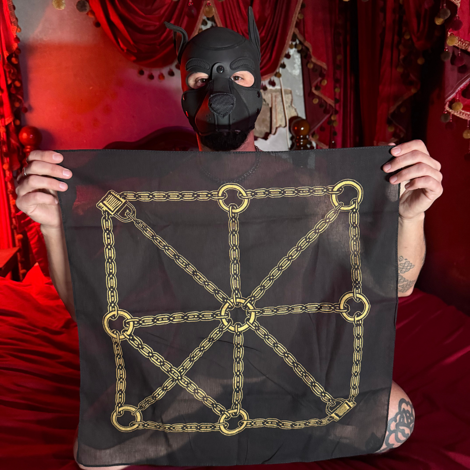 Harness Chain with Padlock - Bandana