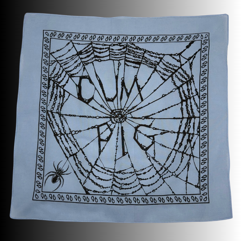 Cum Pig Spider Web Bandana