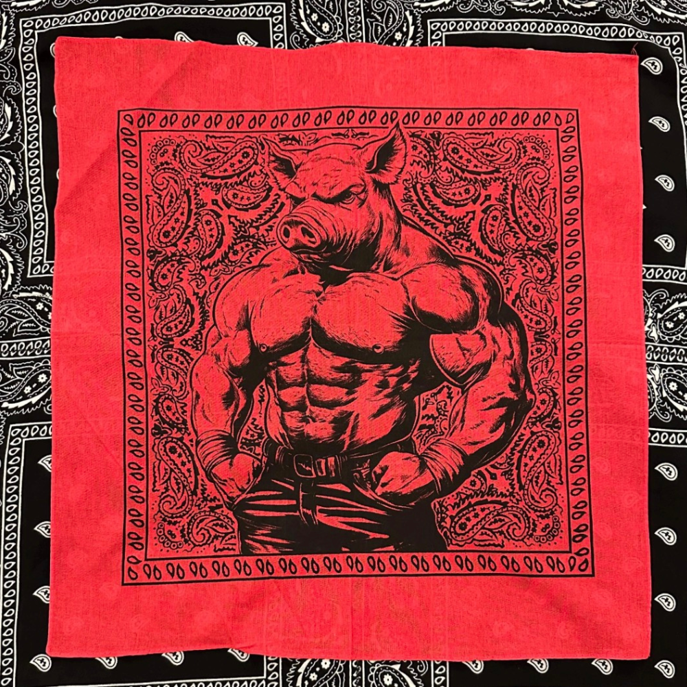 Muscle Pig  – Bandana
