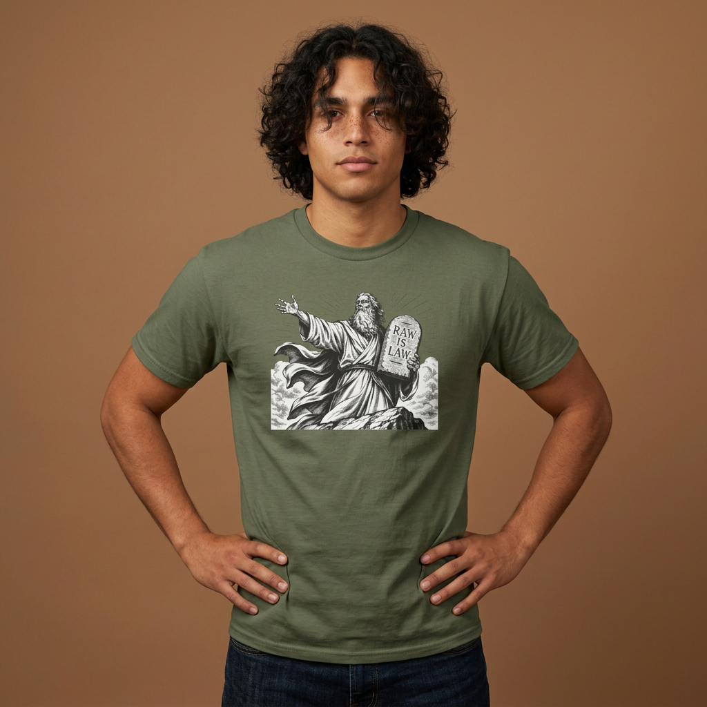 Raw Is Law - Biblical Tee