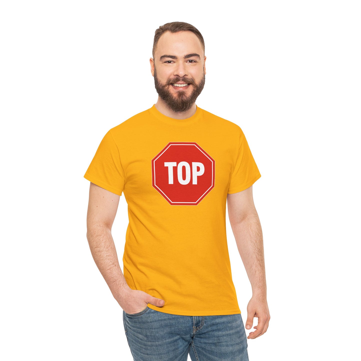 TOP Sign Tshirt – Queer Innuendo Pride Tee for Confident Tops