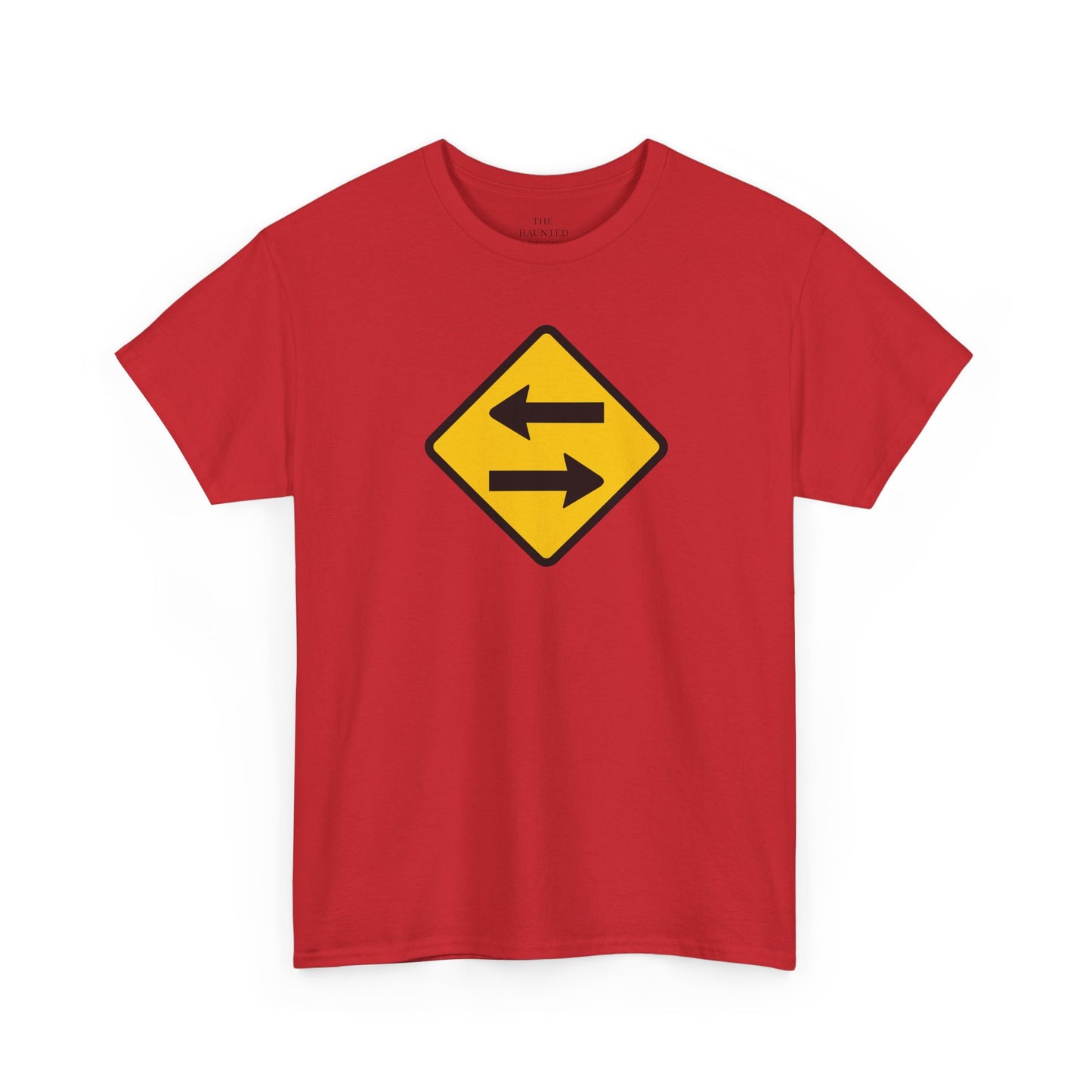 Side Two-Way Traffic Sign Tee