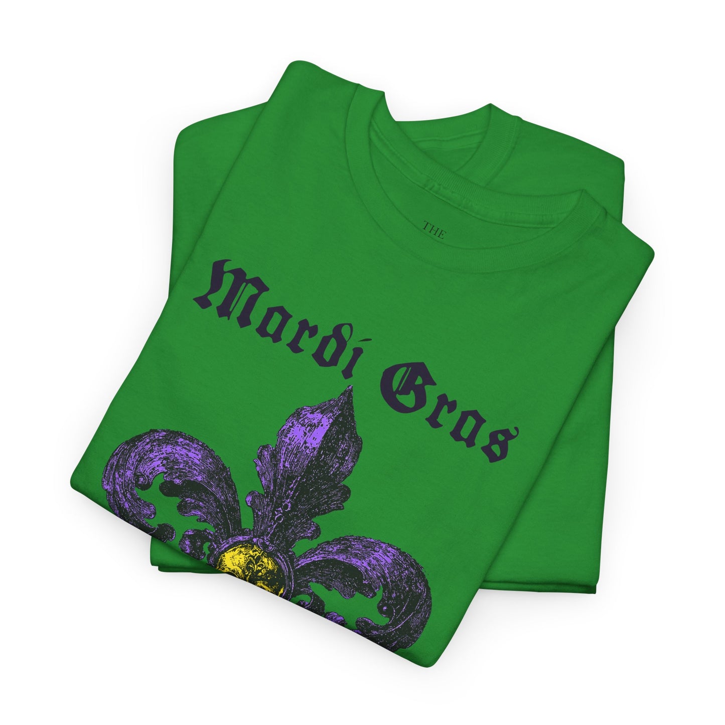 Mardi Gras Fleur-de-Lis Skull T-Shirt | New Orleans Graphic Tee