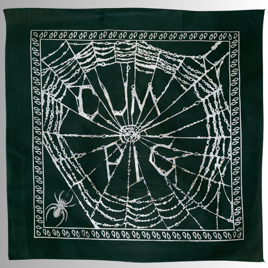 Cum Pig Spider Web Bandana
