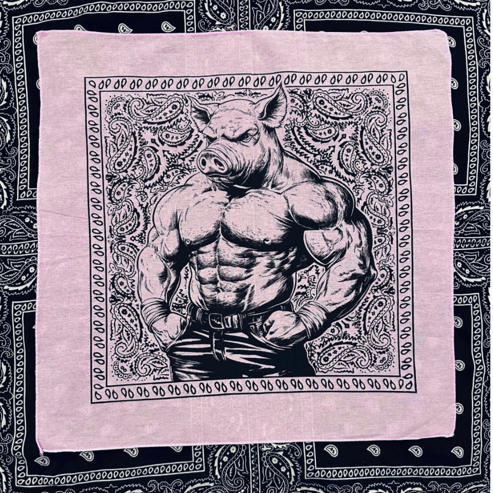 Muscle Pig  – Bandana