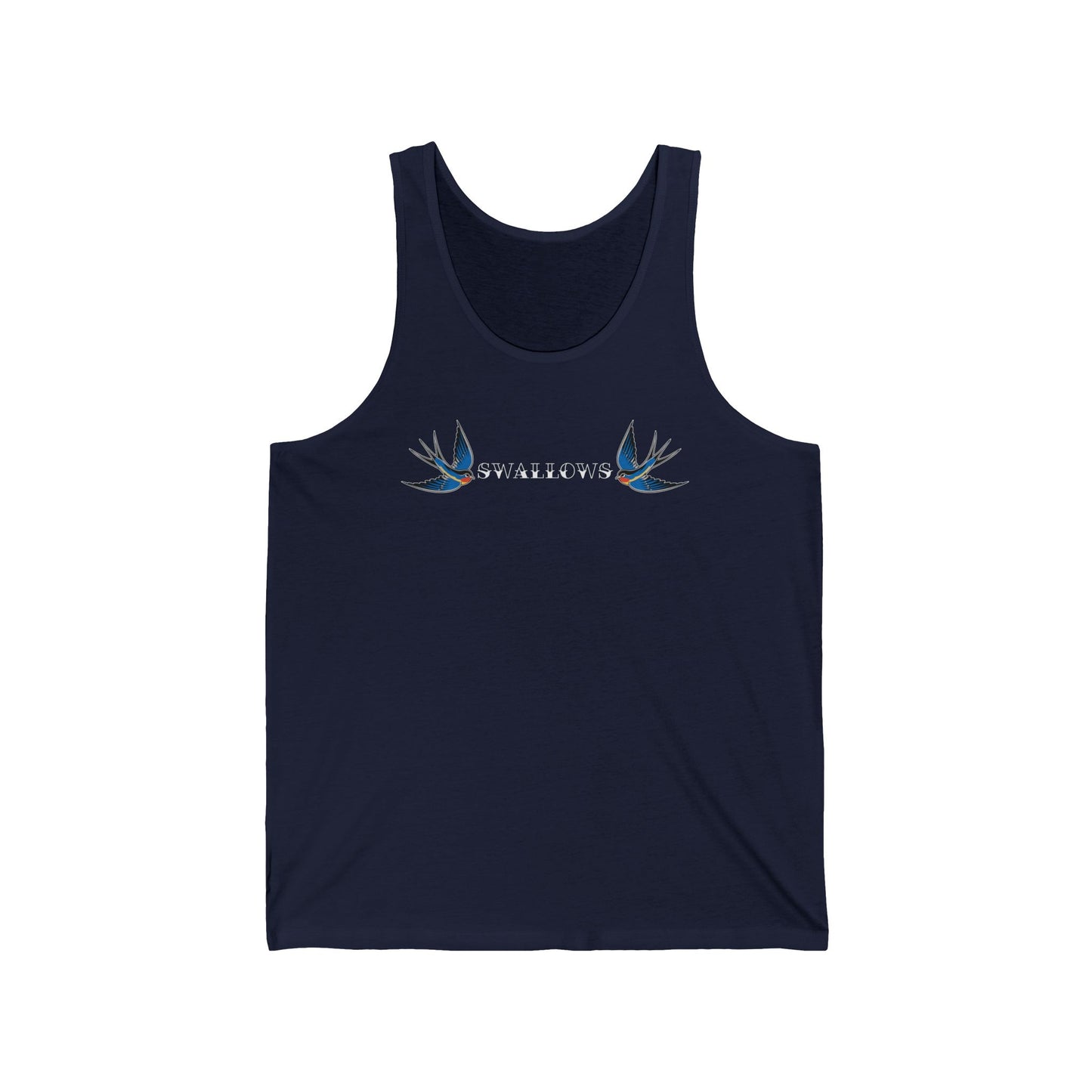 Swallows Tattoo Style - Tank Top