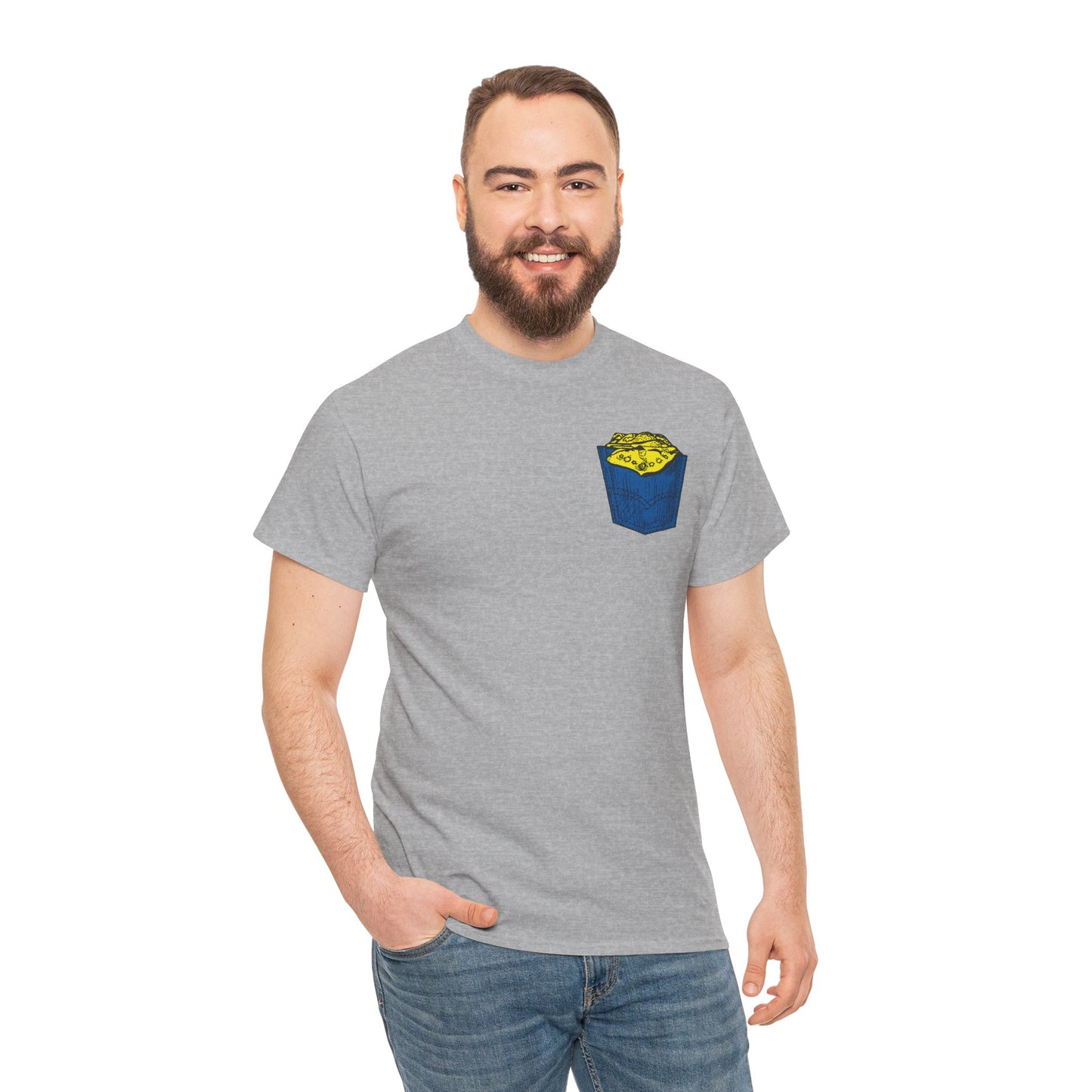 Yellow Bandana Pocket Tshirt