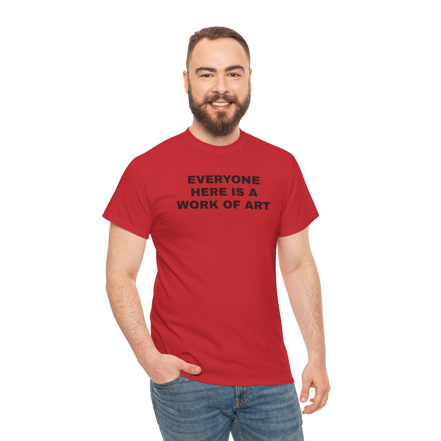 everyone here tee