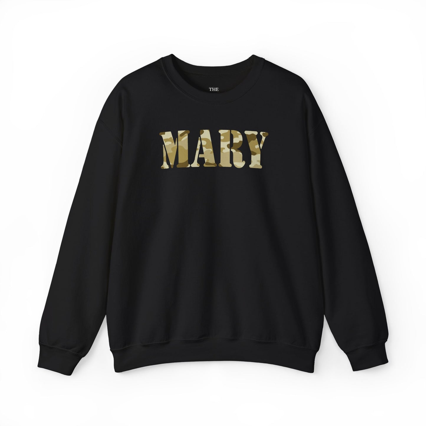 MARY Military Text Sweatshirt