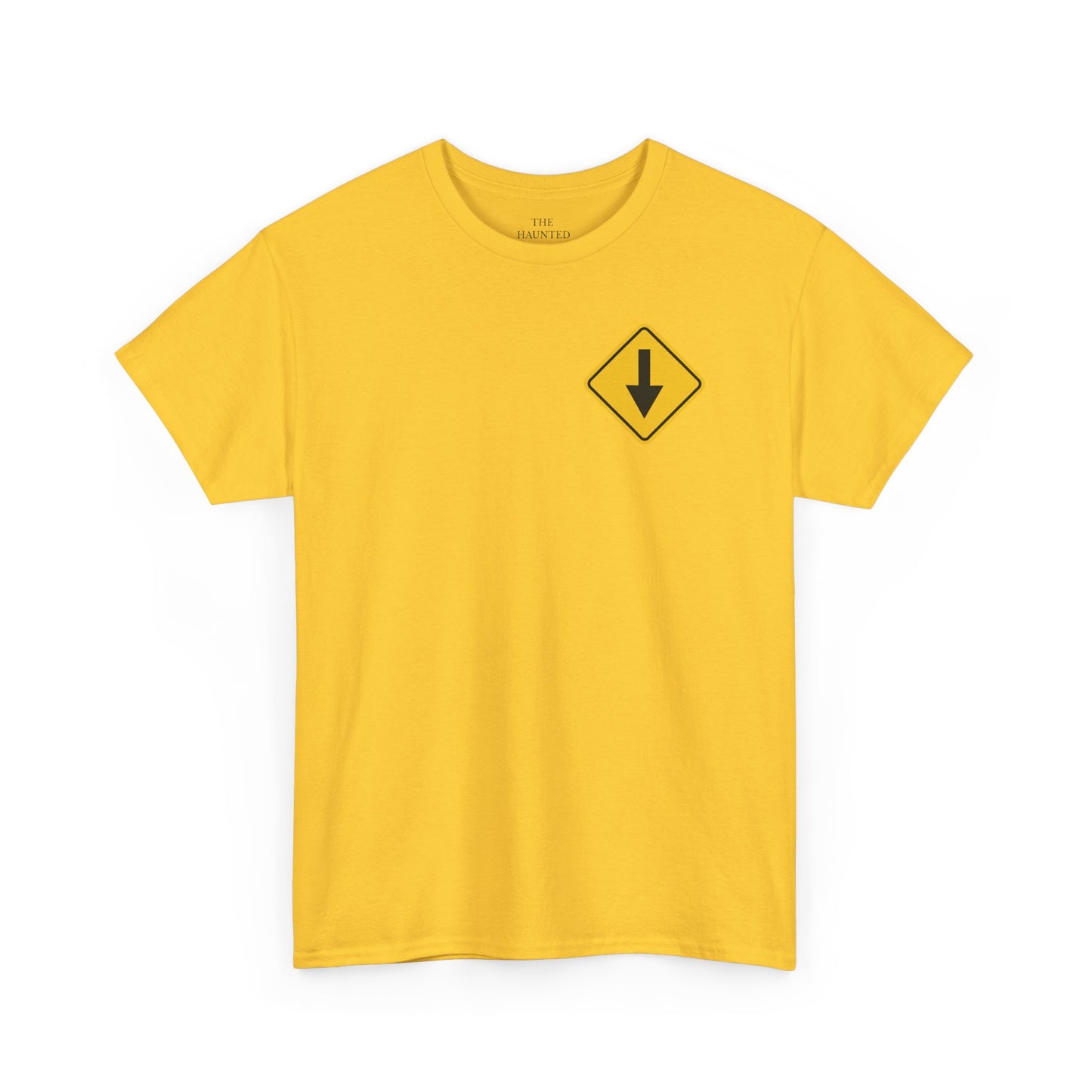 Bottom Down Arrow Road Sign T‑Shirt