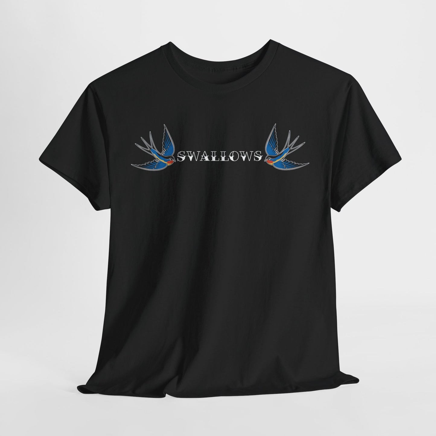 Swallows Traditional Tattoo - Tee