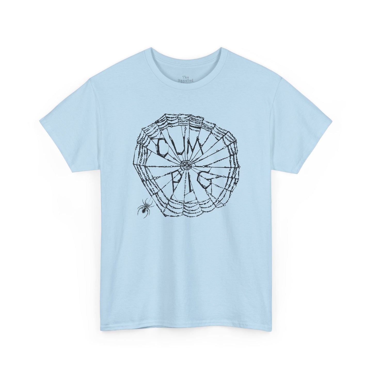 Cum Pig Parody Spiderweb Tee