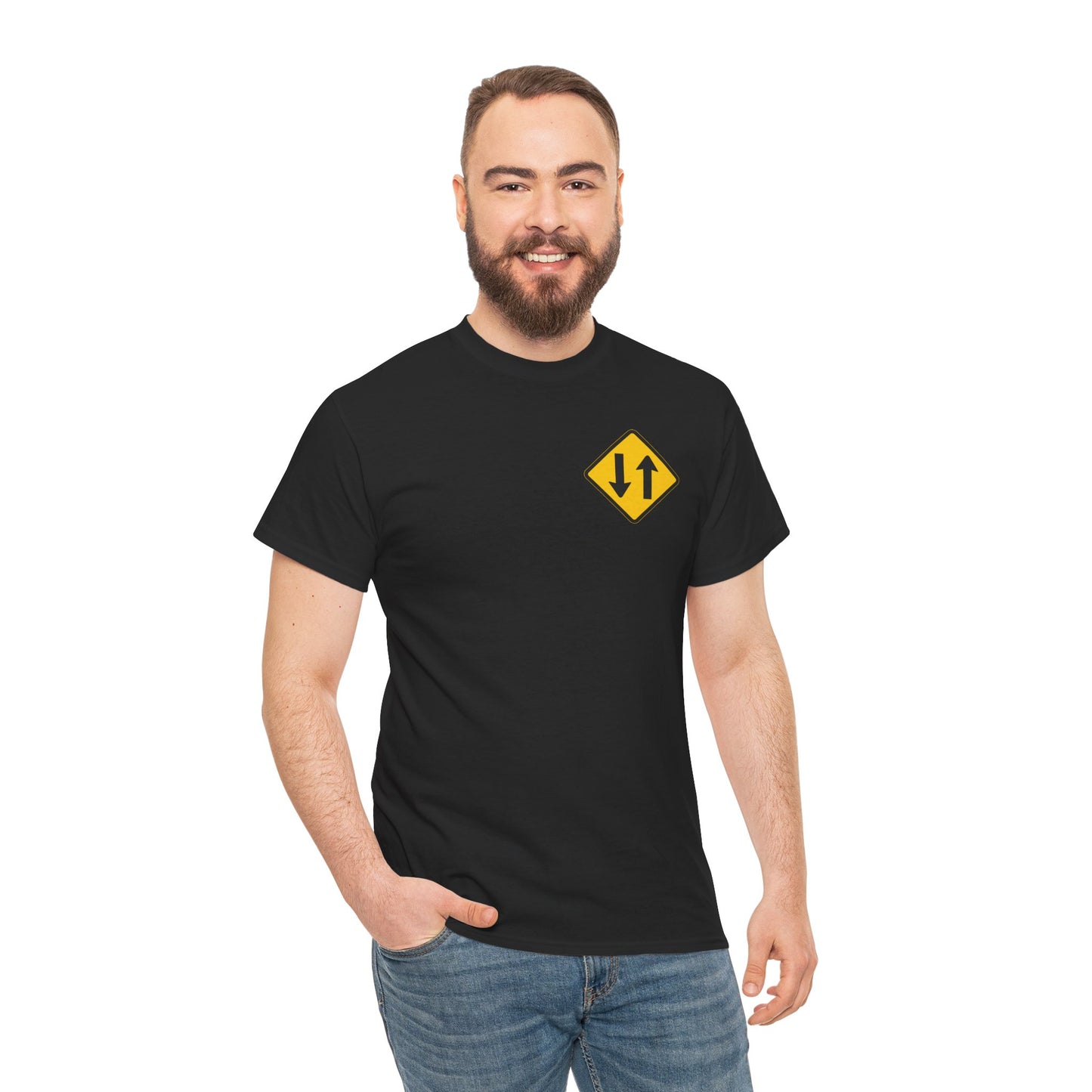 Vers Two-Way Traffic Code Tee