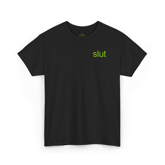 Slut T-Shirt – Queer Pride Shirt – Bimbo Brat Club Tee