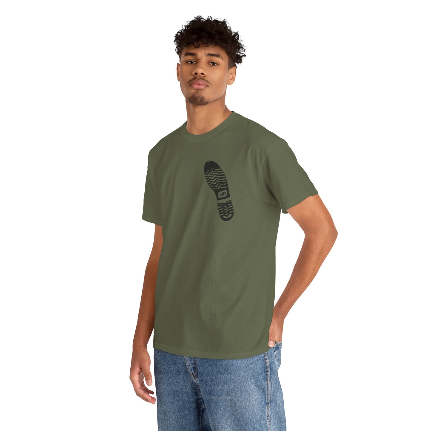 Sir Boot Tread Tshirt – Minimal Leather Fetish Streetwear