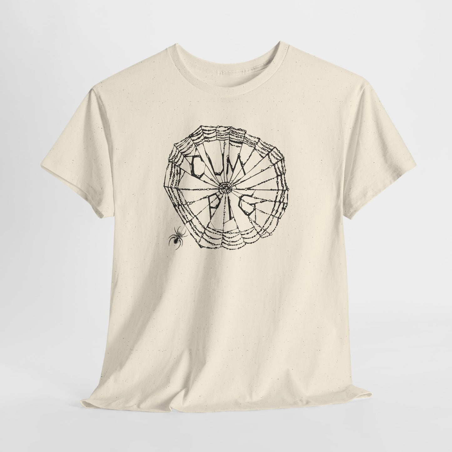 Some Pig Parody Spiderweb Tee — Filthy Wordplay Graphic Shirt