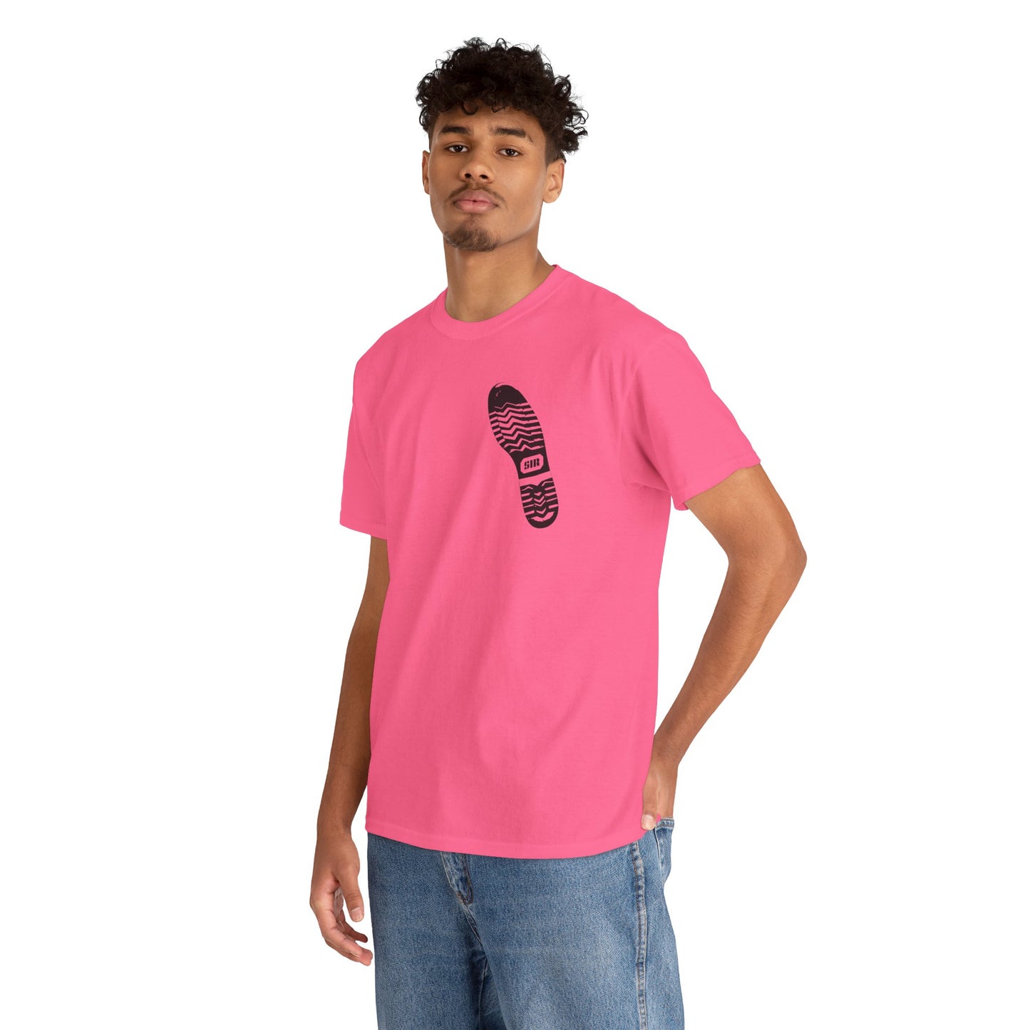 Sir Boot Tread Tshirt – Minimal Leather Fetish Streetwear