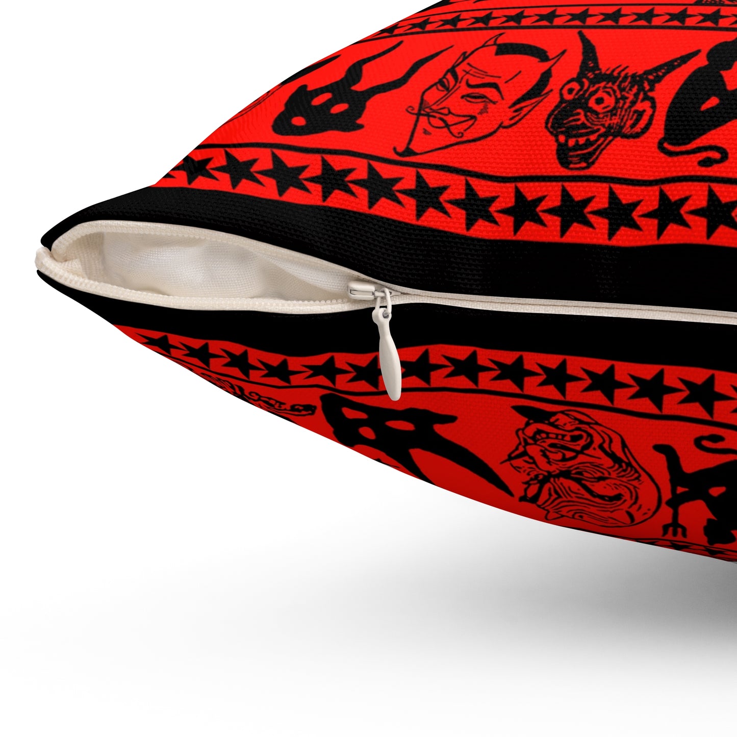 Vintage Devil Clip Art - Pillow