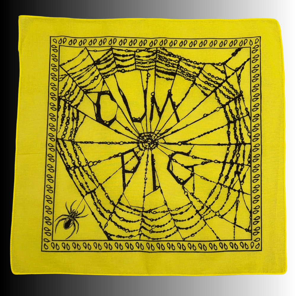Cum Pig Spider Web Bandana
