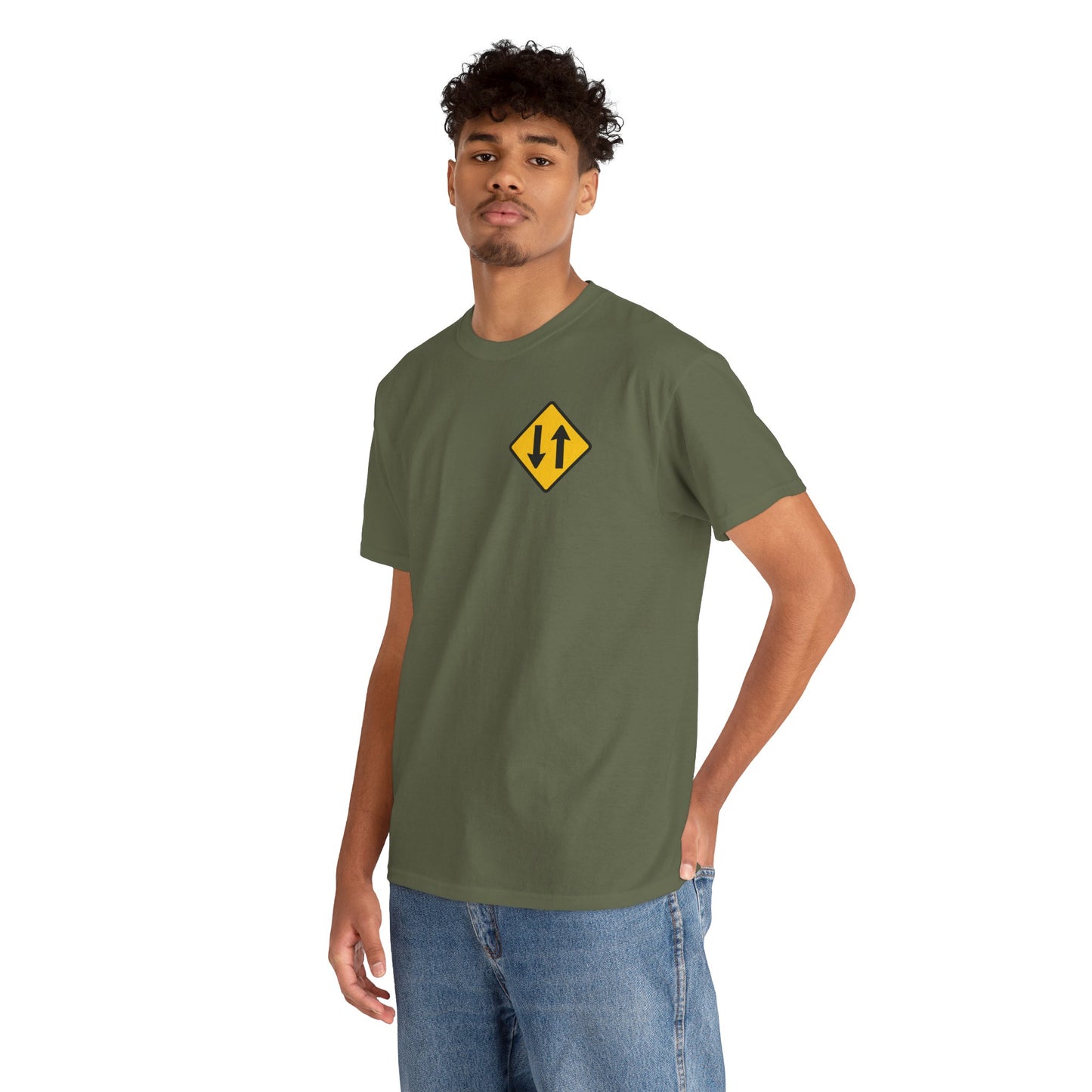 Vers Two-Way Traffic Code Tee