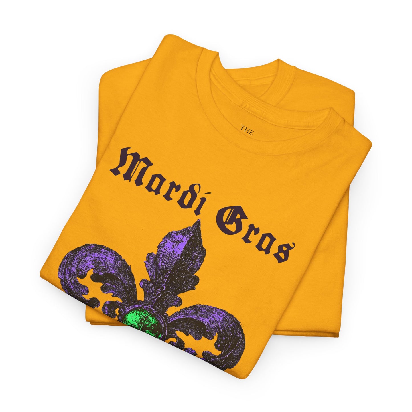 Mardi Gras Fleur-de-Lis Skull T-Shirt | New Orleans Graphic Tee
